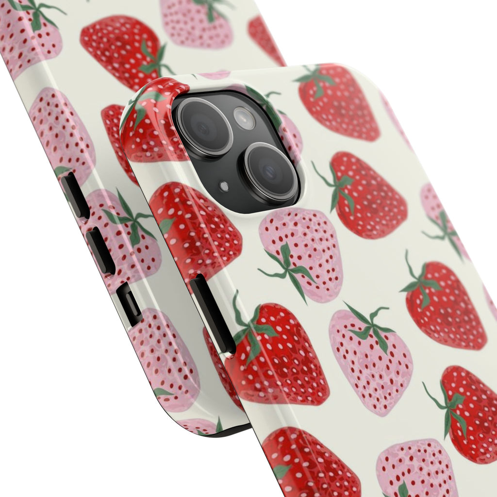 Strawberry Tough Phone Cases