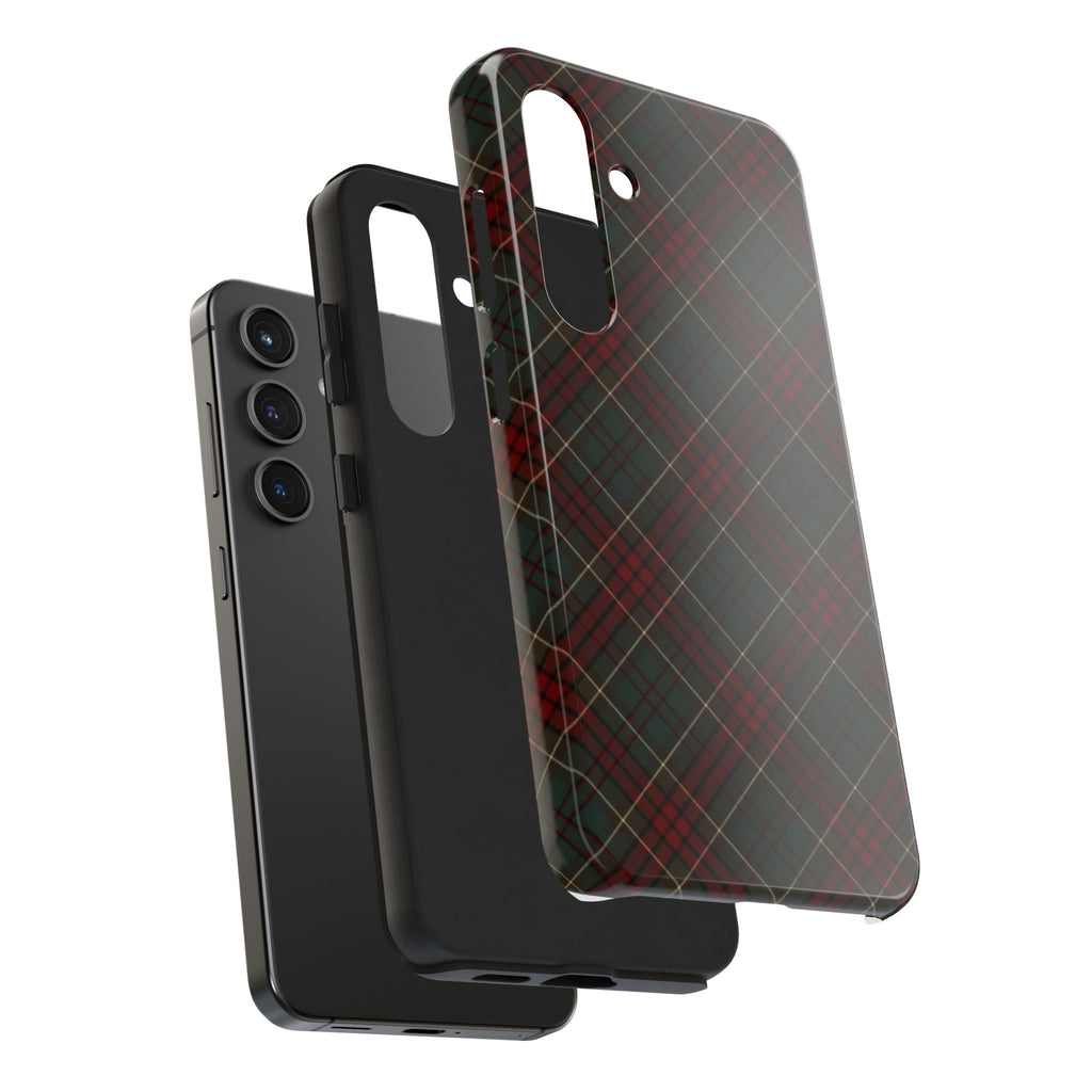 Christmas Plaid Pattern Tough Phone Case