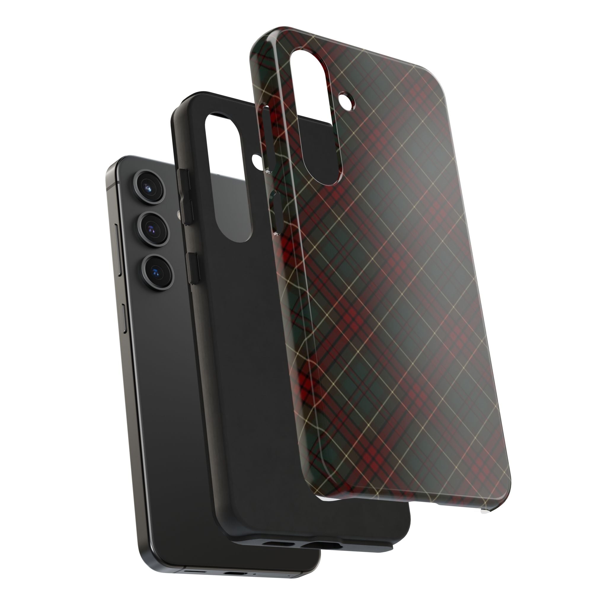 Christmas Plaid Pattern Tough Phone Case