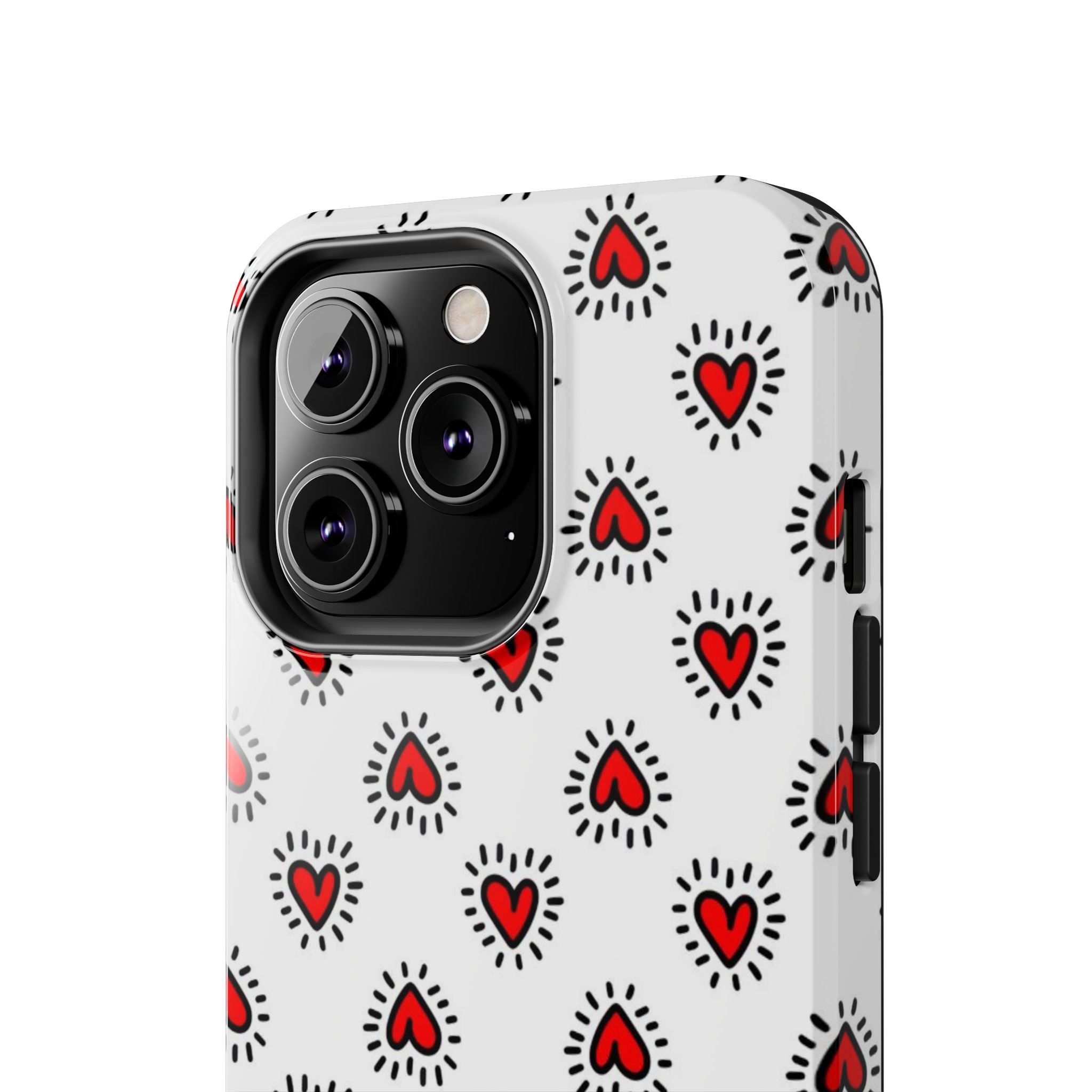 Heart Doodle Tough Phone Case