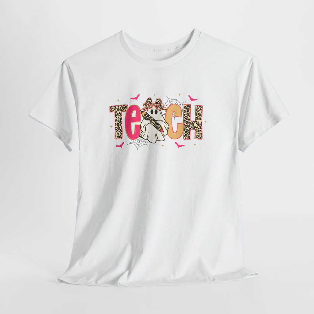 Teacher Halloween Ghost Graphic Tee
