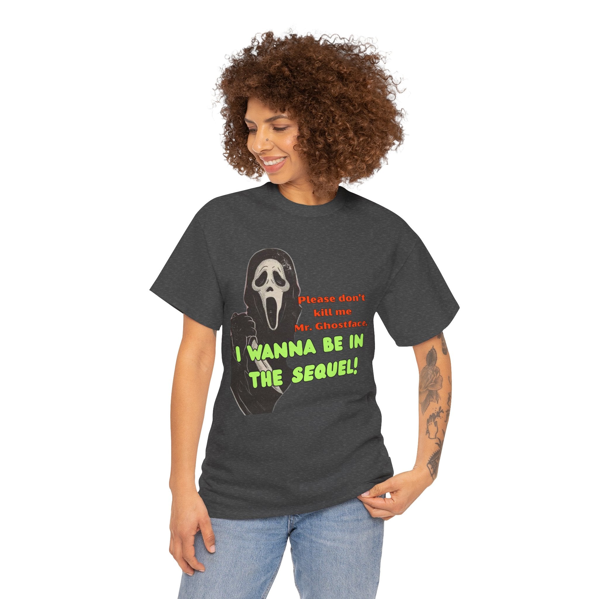Ghostface Sequel Tee, Unisex Heavy Cotton Tee