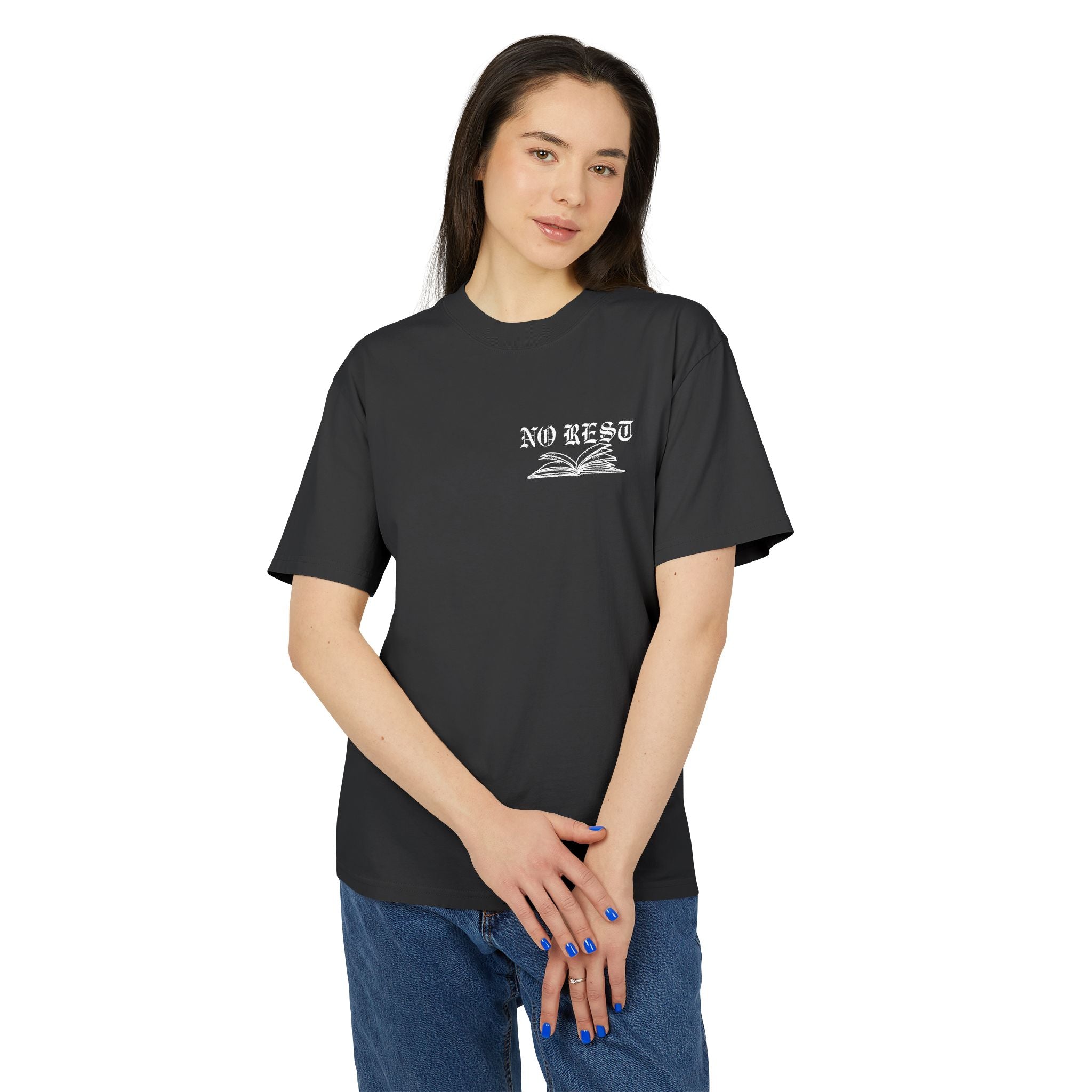 Heavy Faded Tee - No Rest
