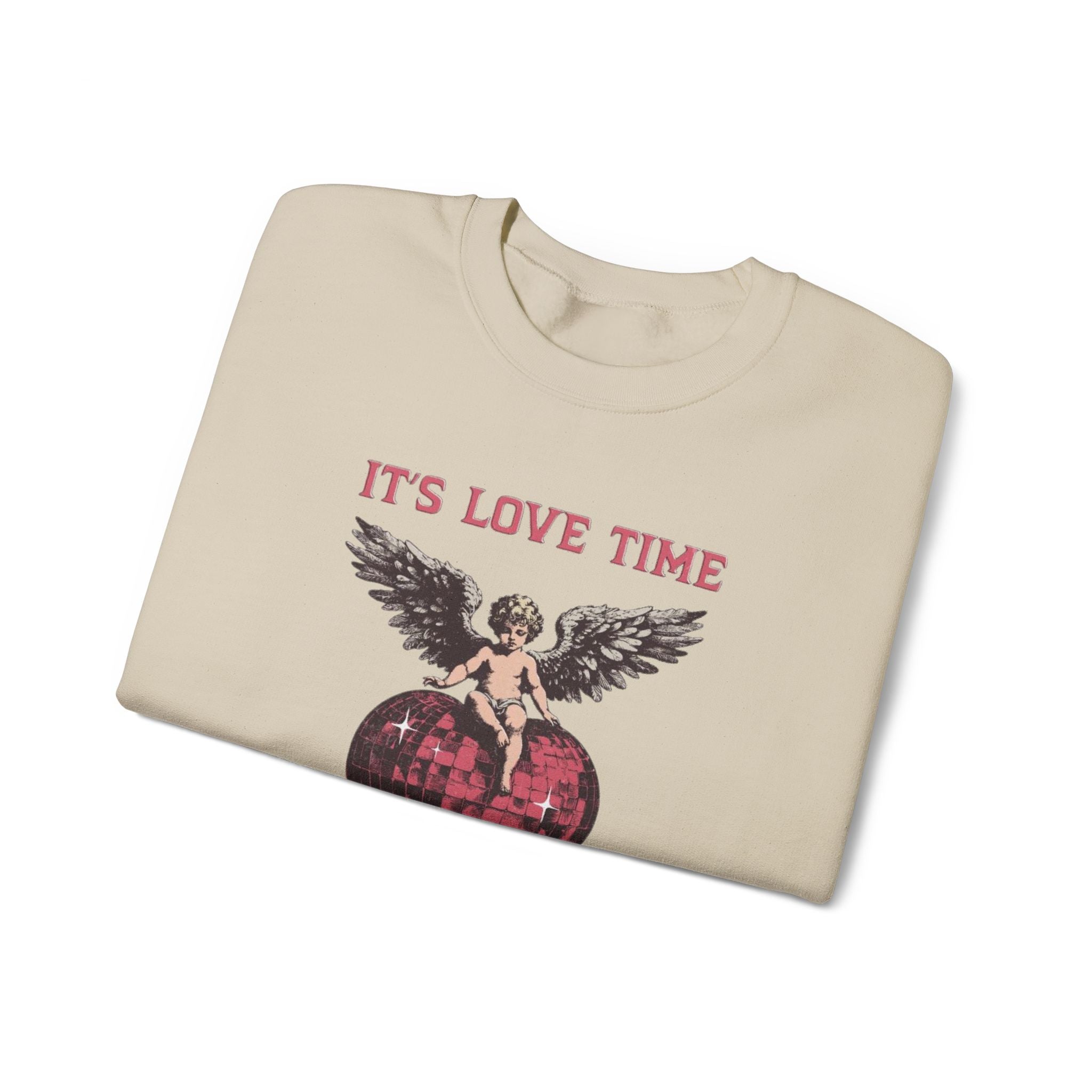 Valentine Angel Heart Crewneck Sweatshirt