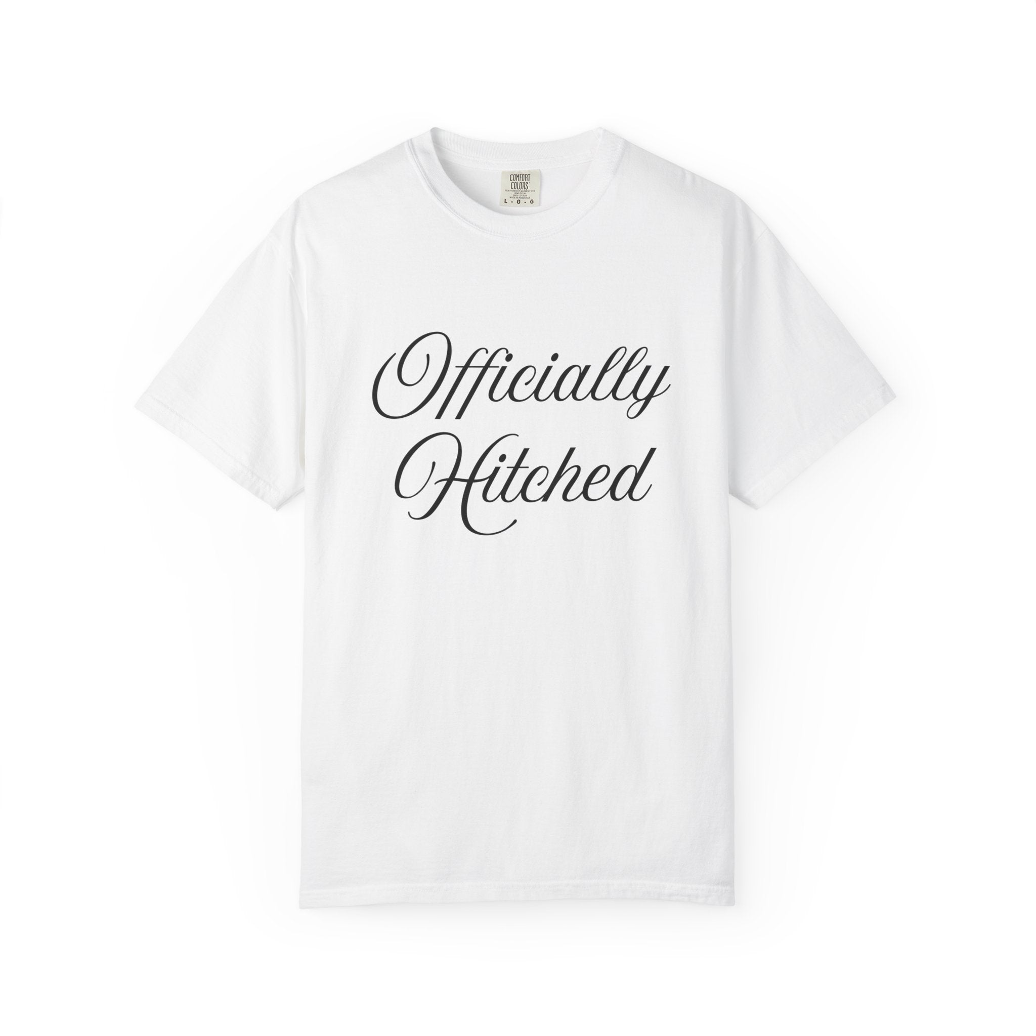 Officially Hitched Garment-Dyed T-shirt