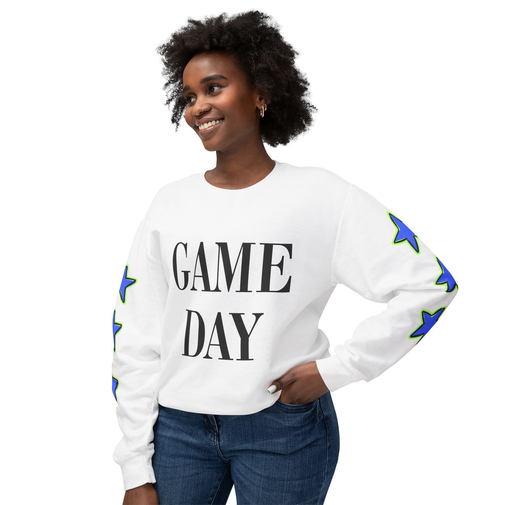 Game Day Unisex Lightweight Crewneck Sweatshirt
