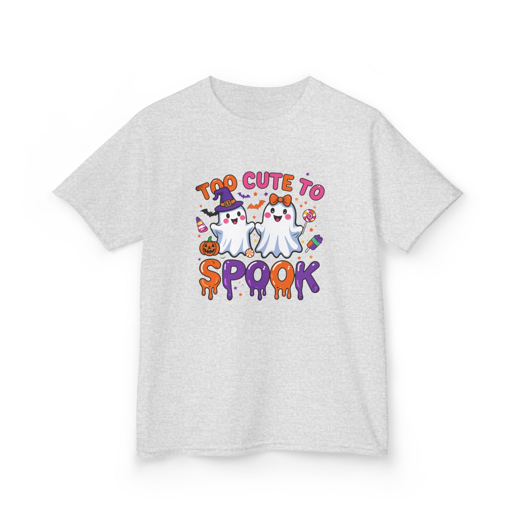 Girl's Too Cute to Spook Tee