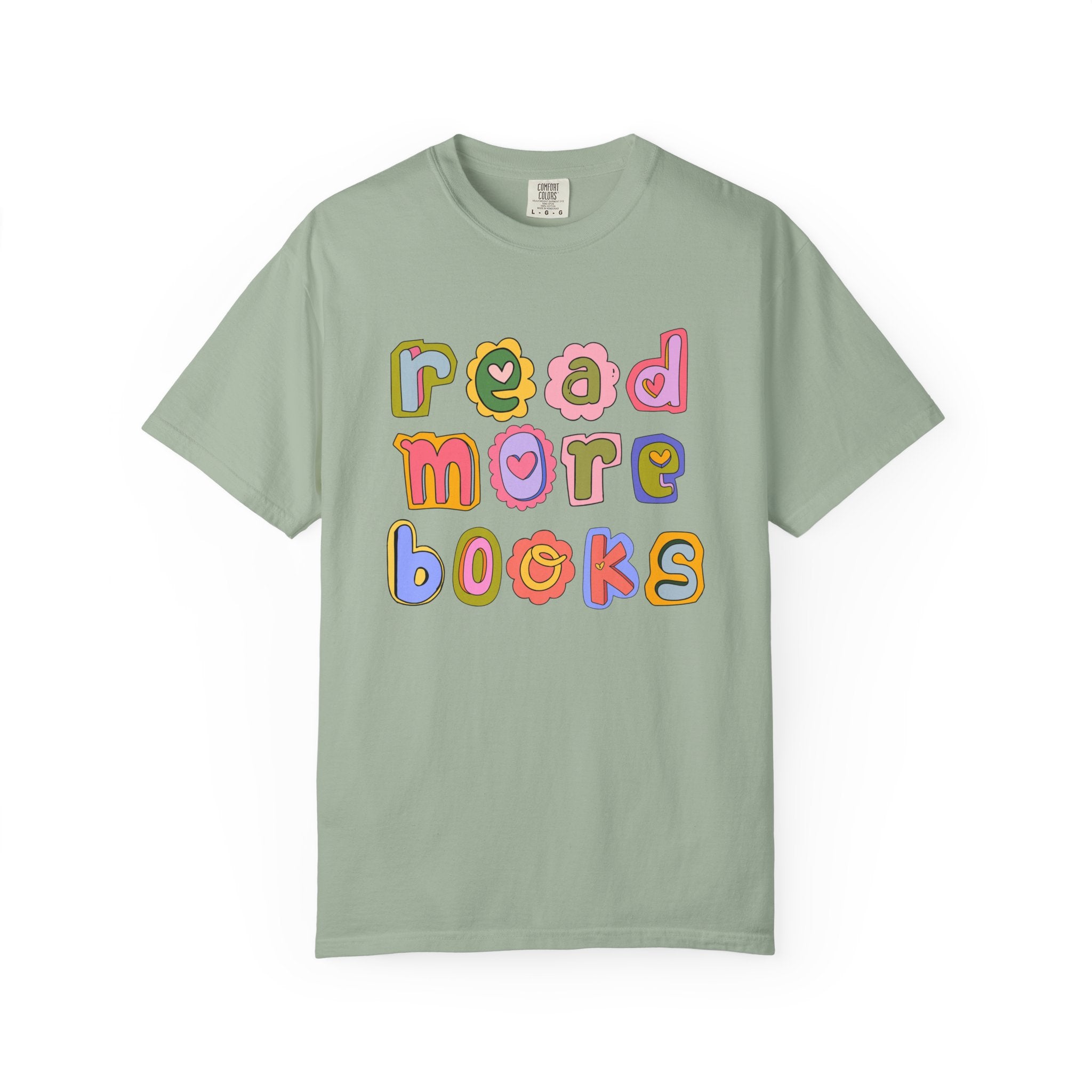 Colorful Read More Books T-Shirt