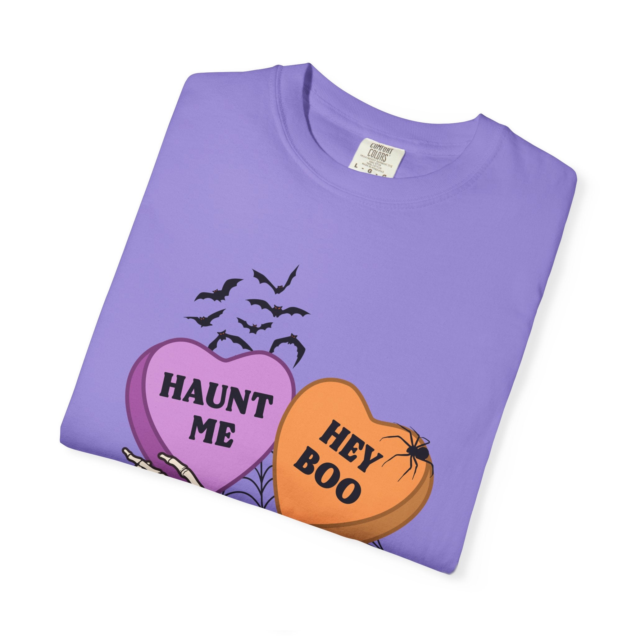 Comfort Color Halloween Candy Heart T-Shirt