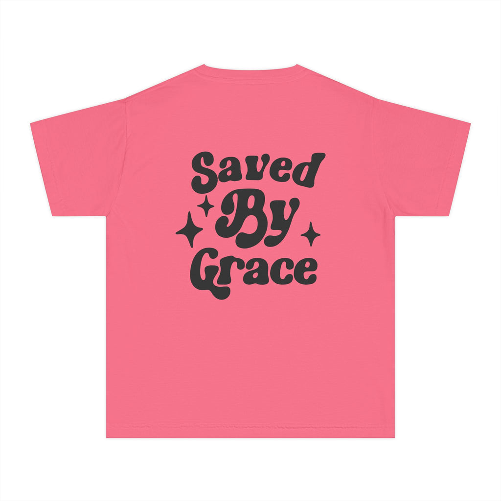 Youth Saved By Grace Tee - Midweight T-Shirt for Kids