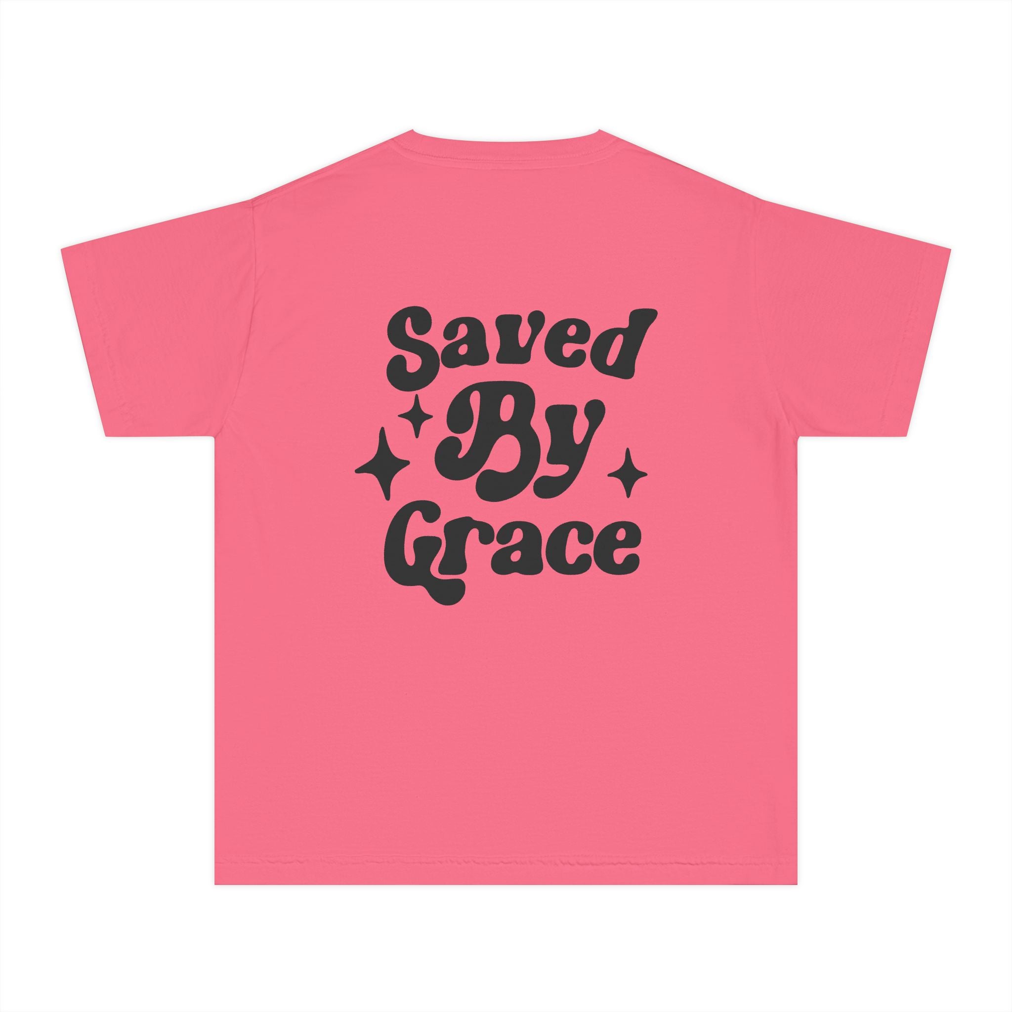 Youth Saved By Grace Tee - Midweight T-Shirt for Kids