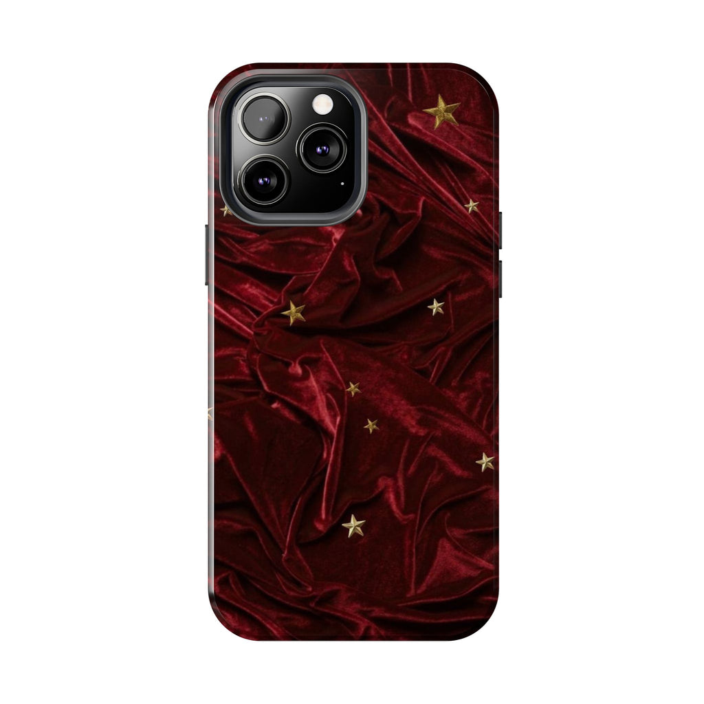 Holiday Velvet Star Tough Phone Case