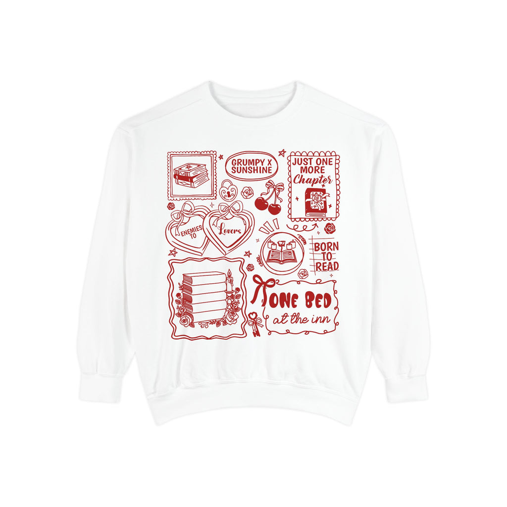 Book Trope Garment-Dyed Sweatshirt
