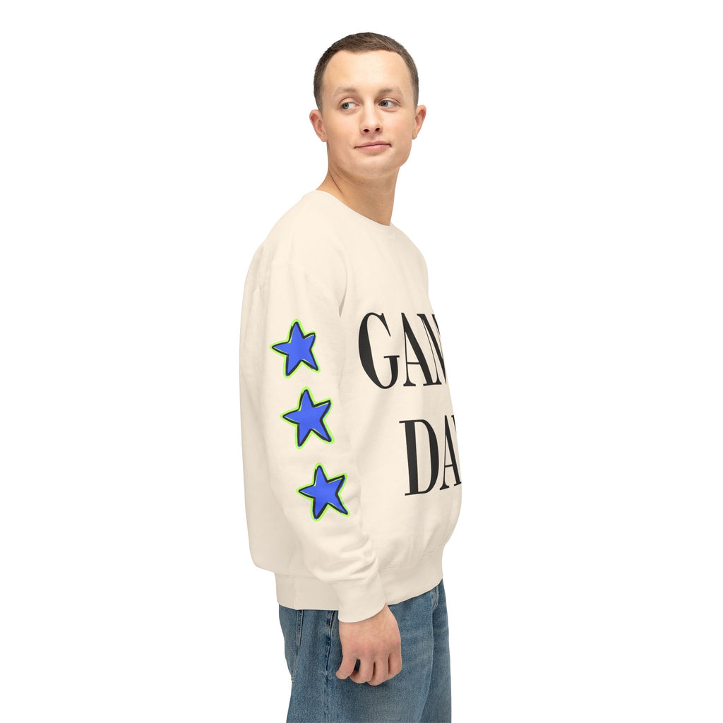 Game Day Unisex Lightweight Crewneck Sweatshirt
