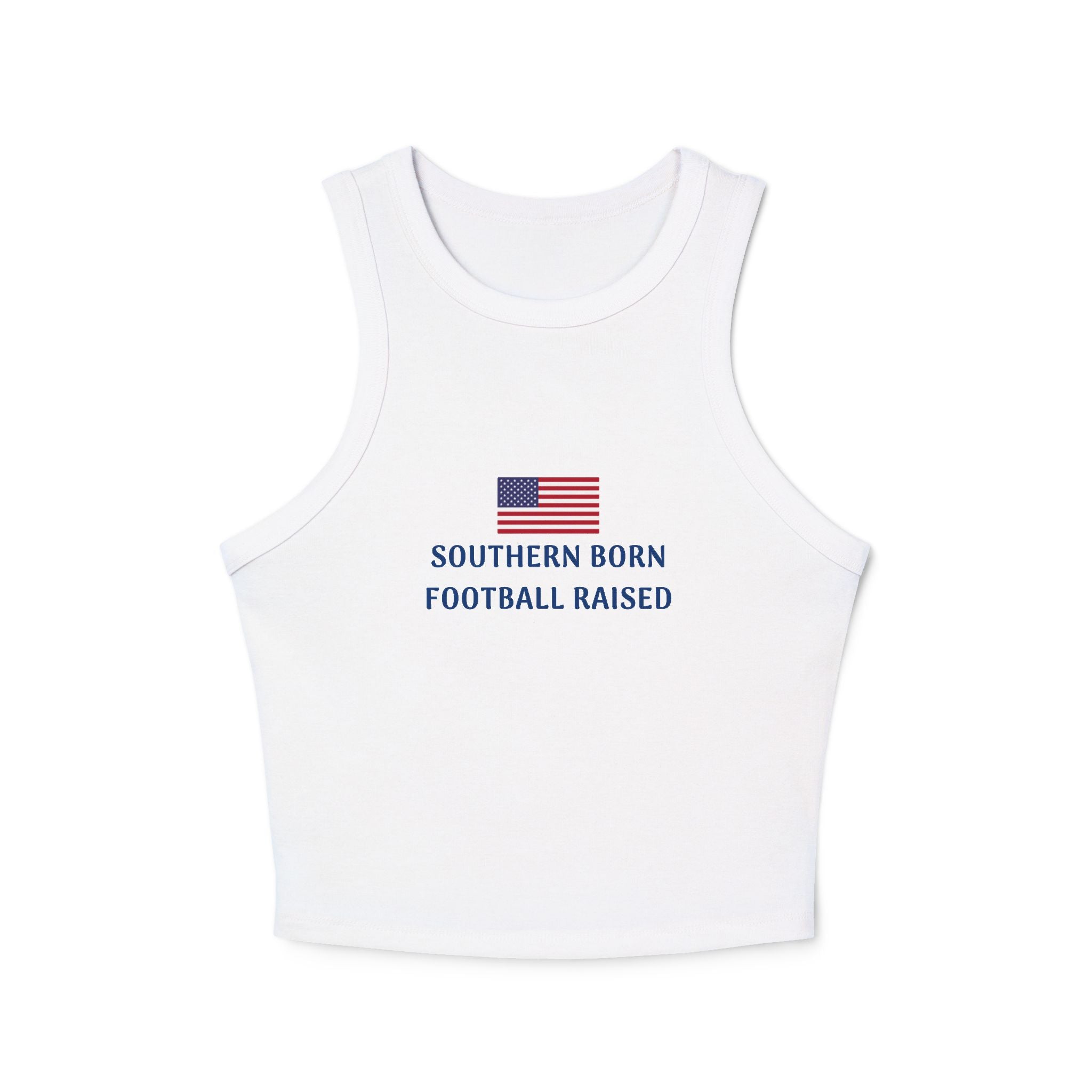 Patriotic Women's Racer Tank | Summer Fitness Top, 4th of July Workout Shirt, Casual Wear, Gift for Her, Outdoor Activities