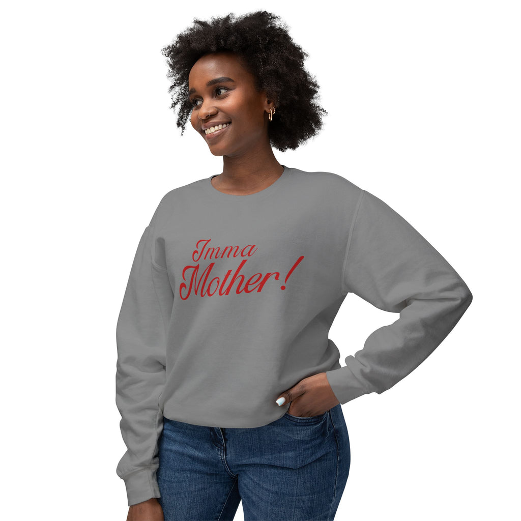 Imma Mother Lightweight Crewneck Sweatshirt