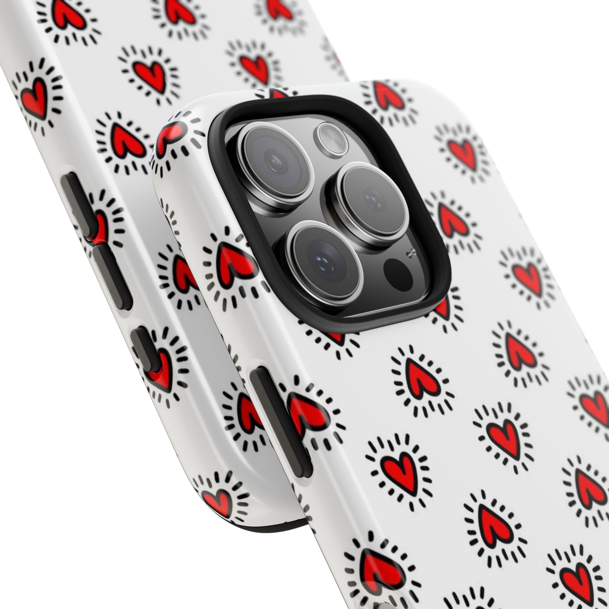 Heart Doodle Tough Phone Case