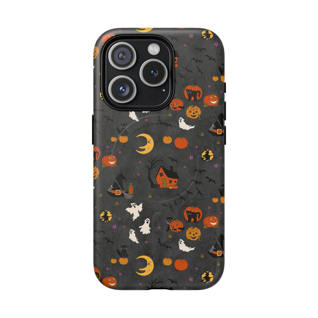 Halloween Cat Phone Case - Tough Magnetic Case