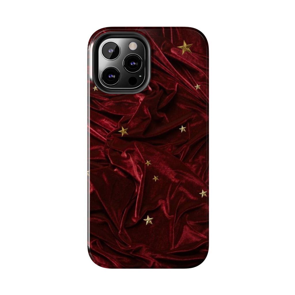 Holiday Velvet Star Tough Phone Case