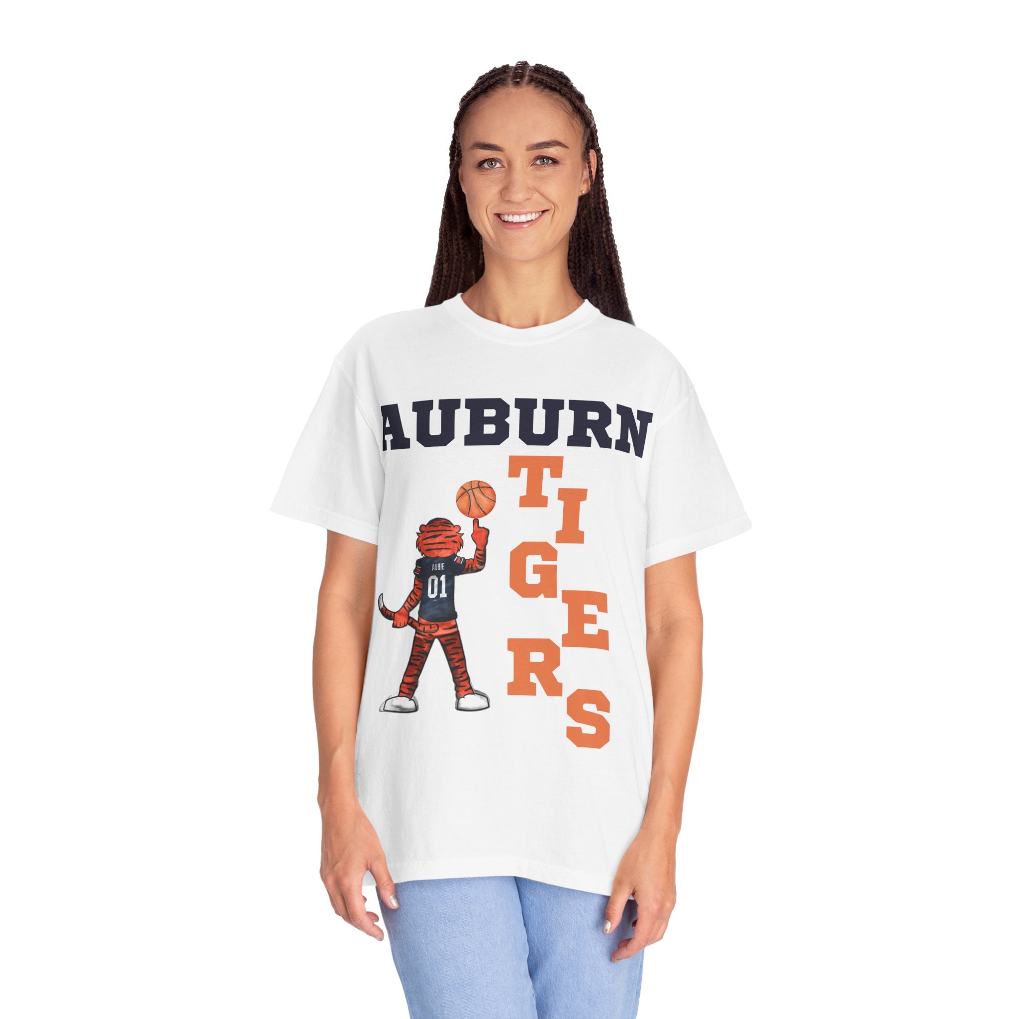 Auburn Tigers Unisex Garment-Dyed T-Shirt - Stylish Fan Apparel