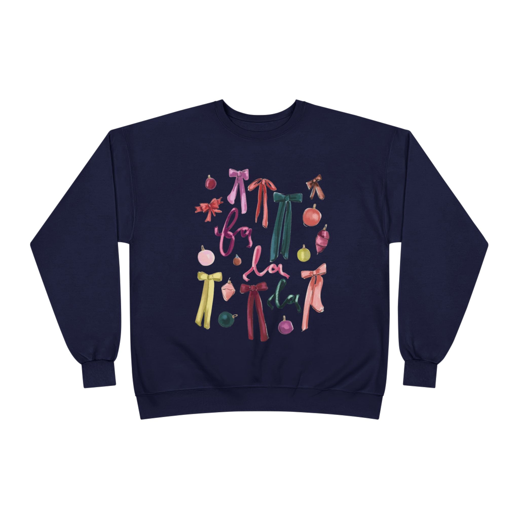 Festive Eco-Friendly Crewneck Sweatshirt