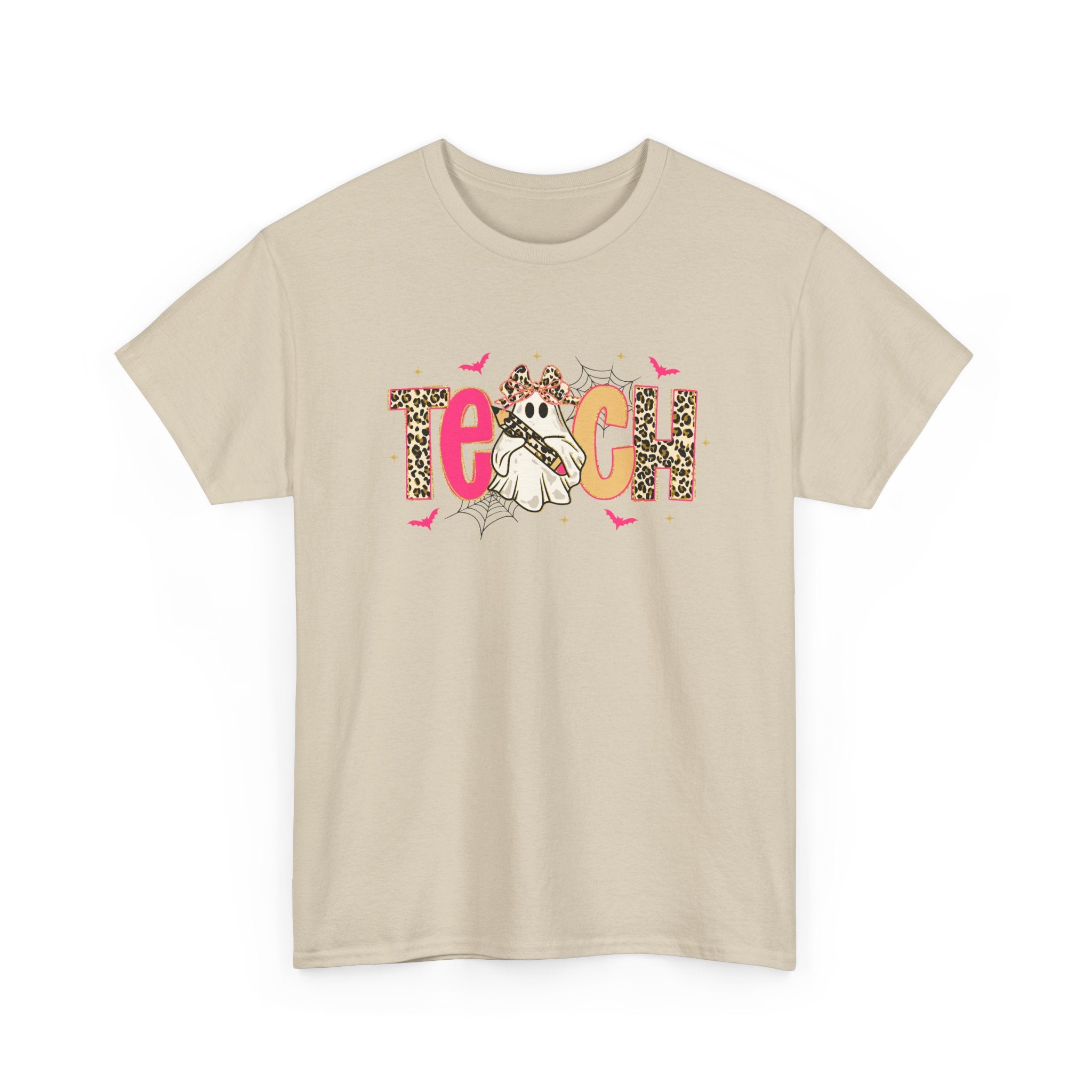 Teacher Halloween Ghost Graphic Tee