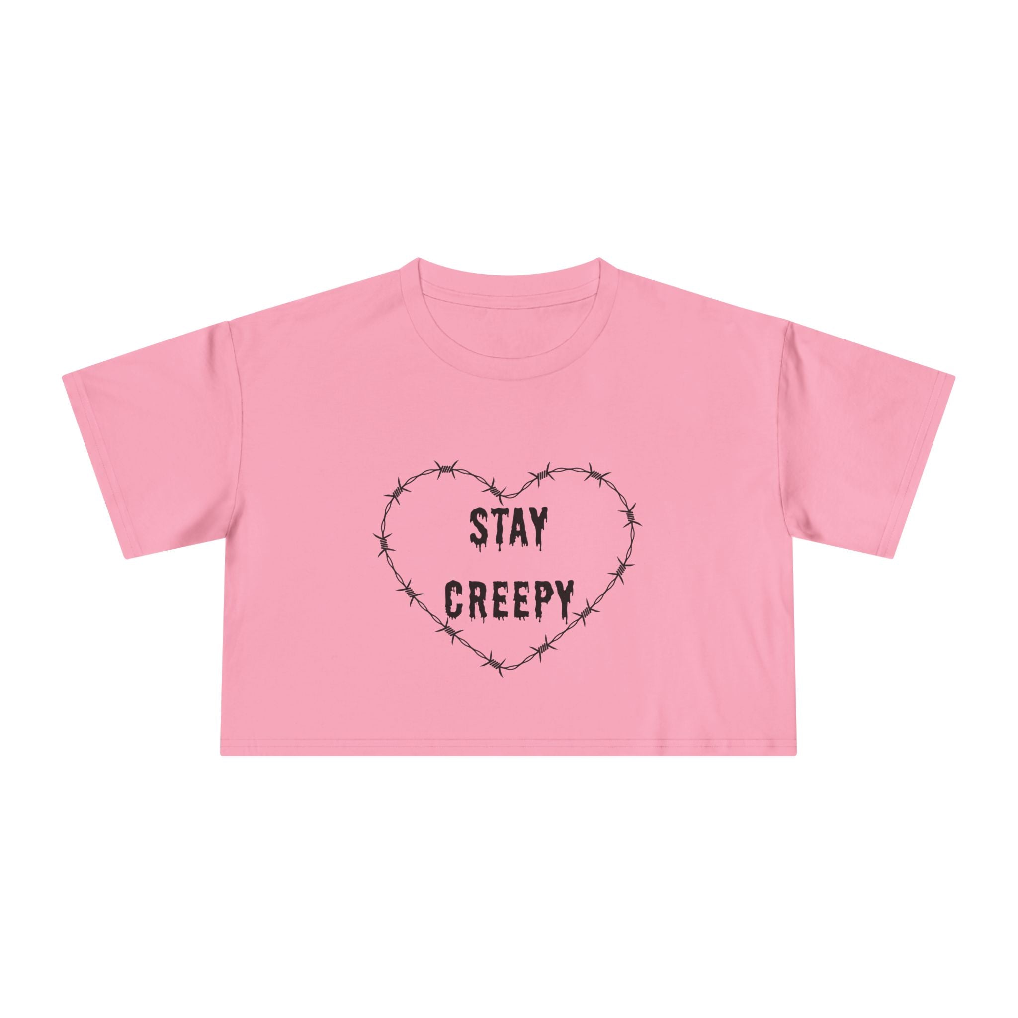 Stay Creepy Women's Crop Tee