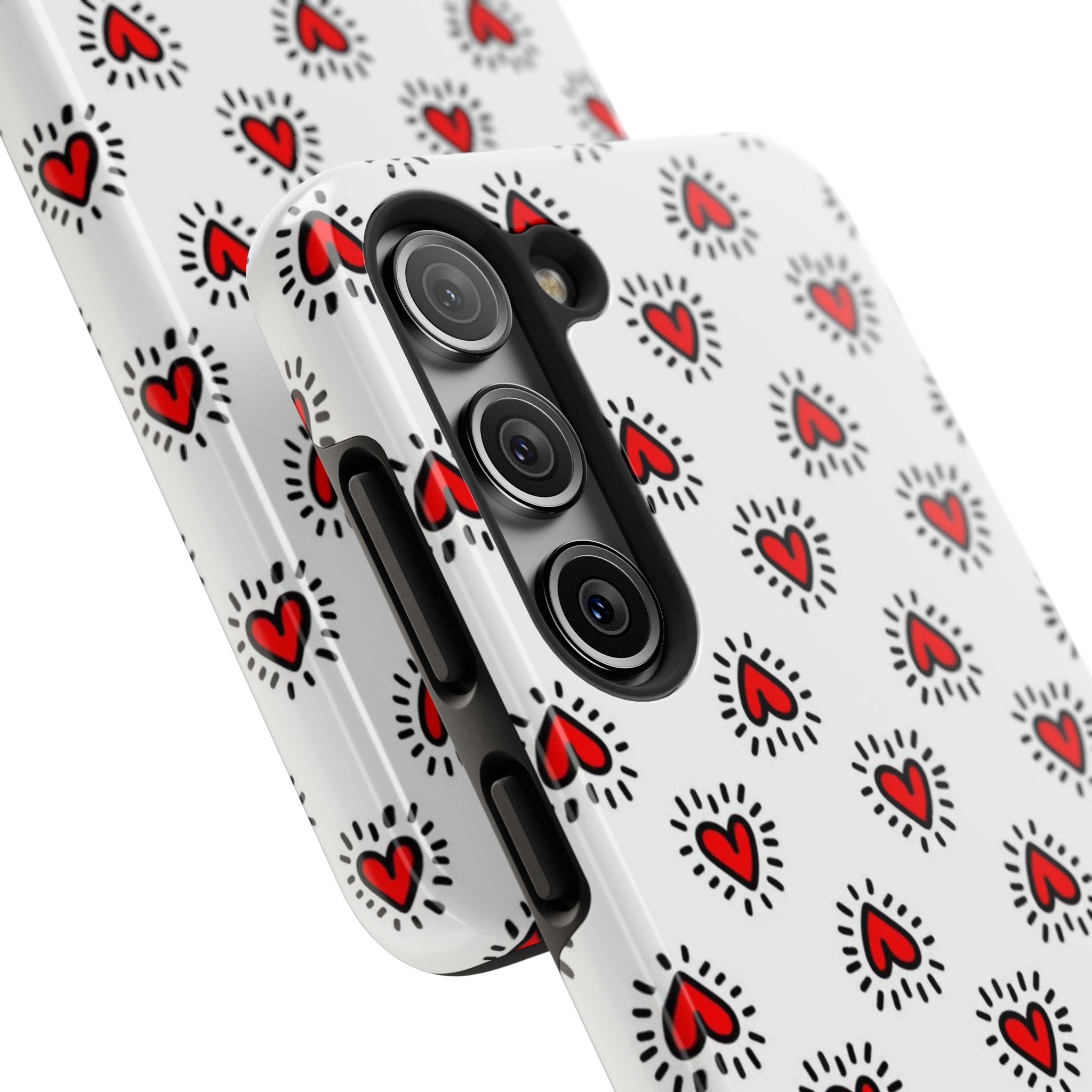Heart Doodle Tough Phone Case