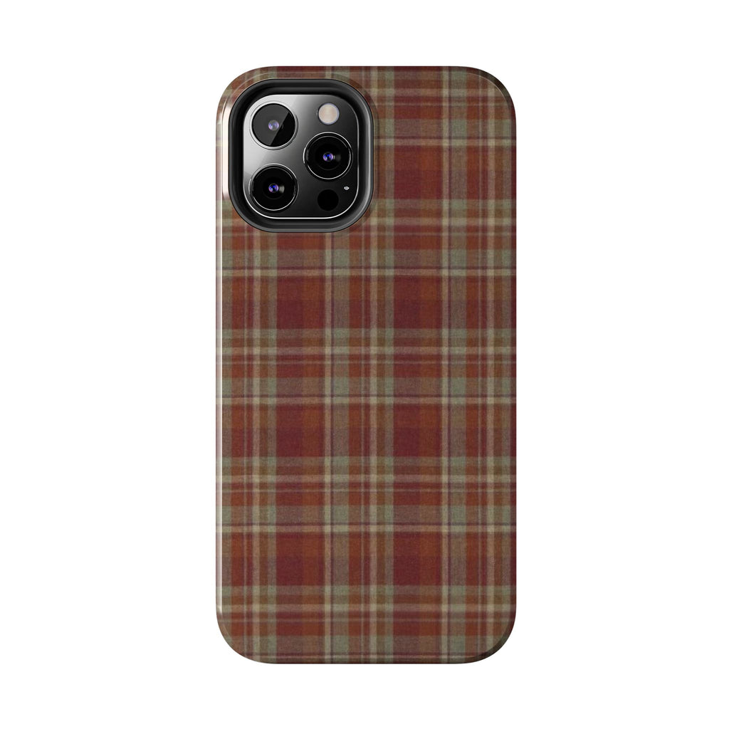 Autumn Plaid Tough Phone Case