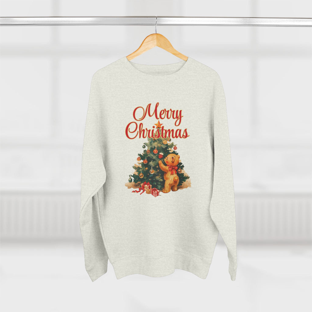 Merry Christmas Teddy Tree Sweatshirt