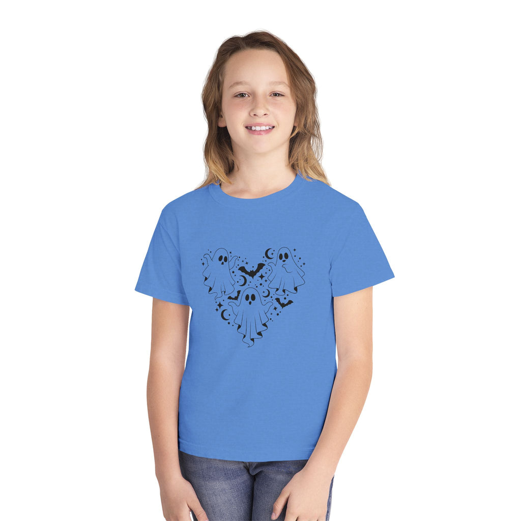 Cute Ghost Heart Youth Tee