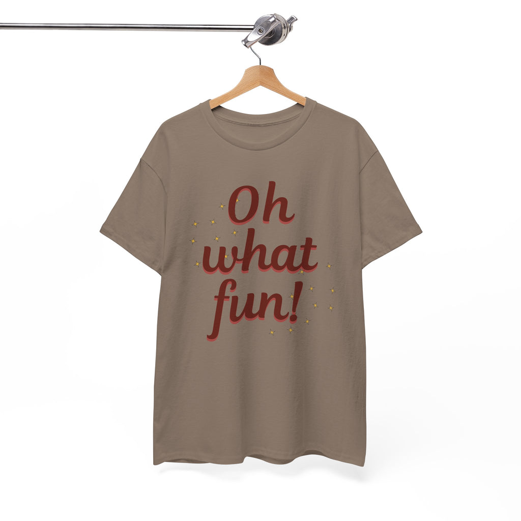Oh What Fun Tee — Holiday Graphic Christmas T-Shirt