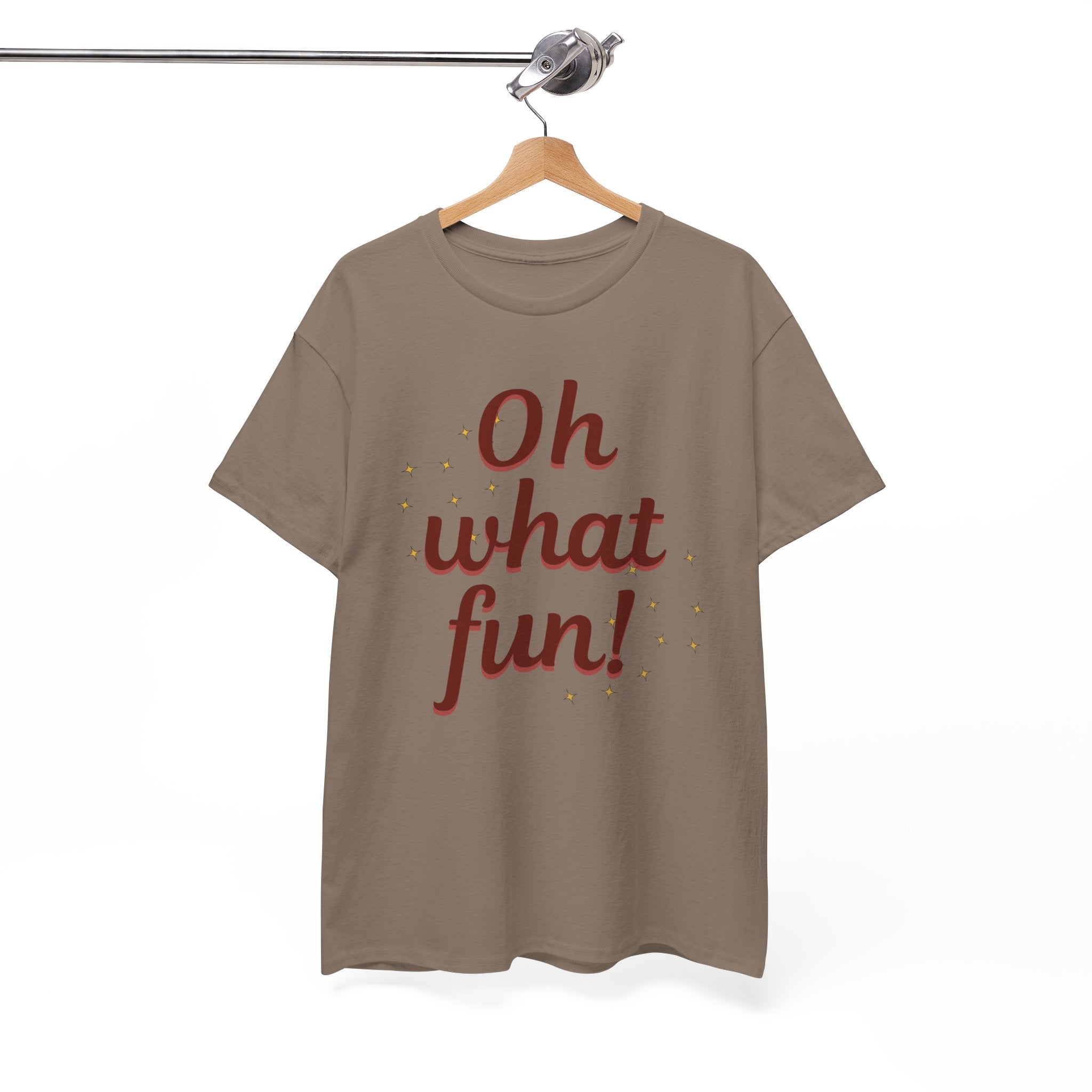Oh What Fun Tee — Holiday Graphic Christmas T-Shirt