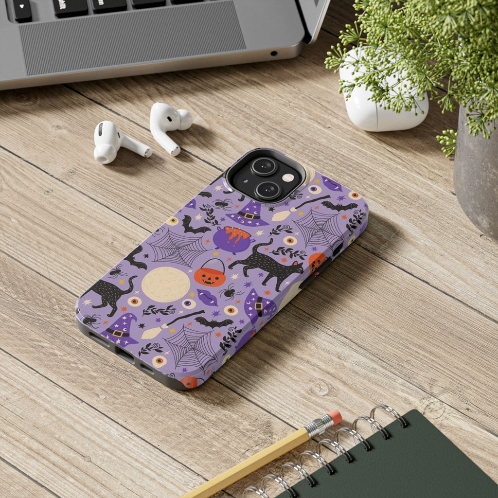Witchy Cat Tough Phone Case