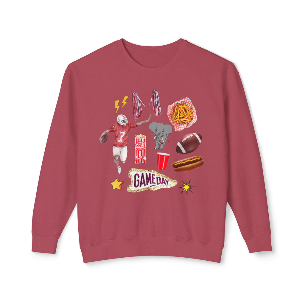 Bama Game Day Lightweight Crewneck Sweatshirt