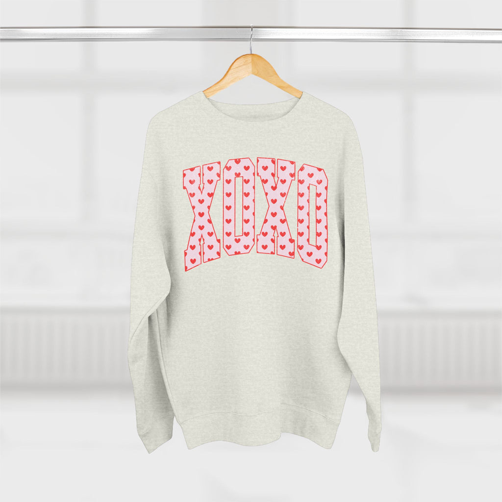 XOXO Heart Pattern Sweatshirt