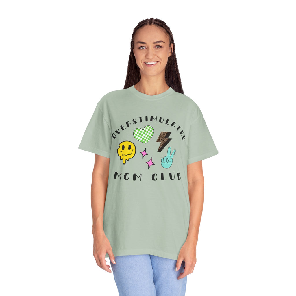 Overstimulated Mom Club T-Shirt