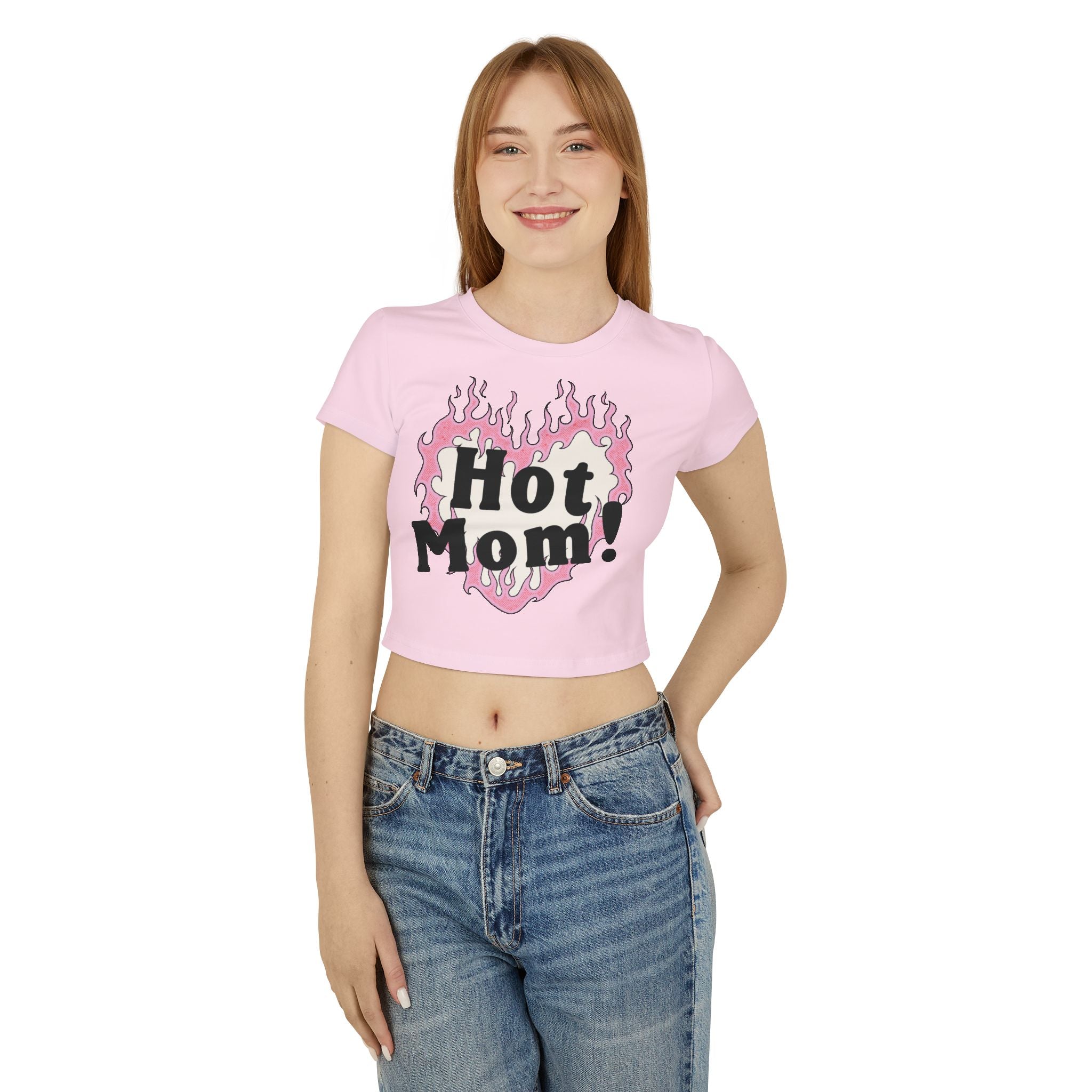 Hot Mom Graphic Baby Tee