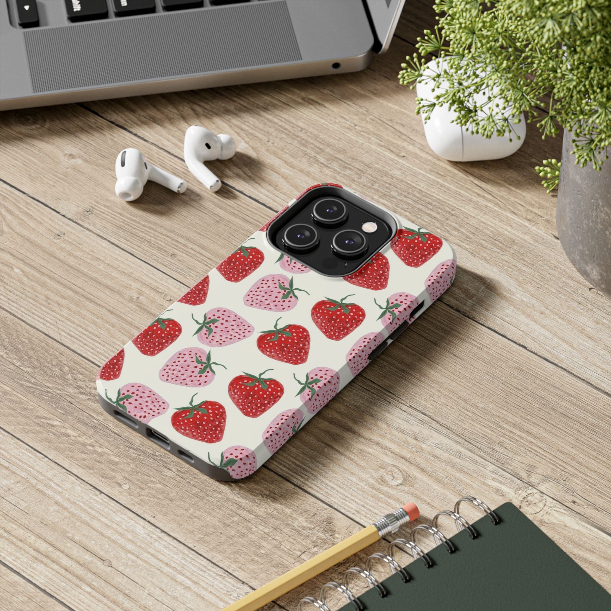 Strawberry Tough Phone Cases