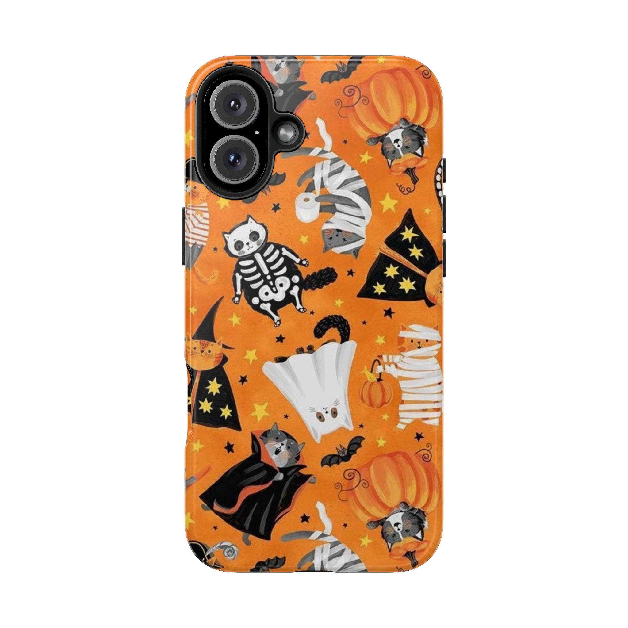 Spooky-Cat Halloween Tough Phone Case