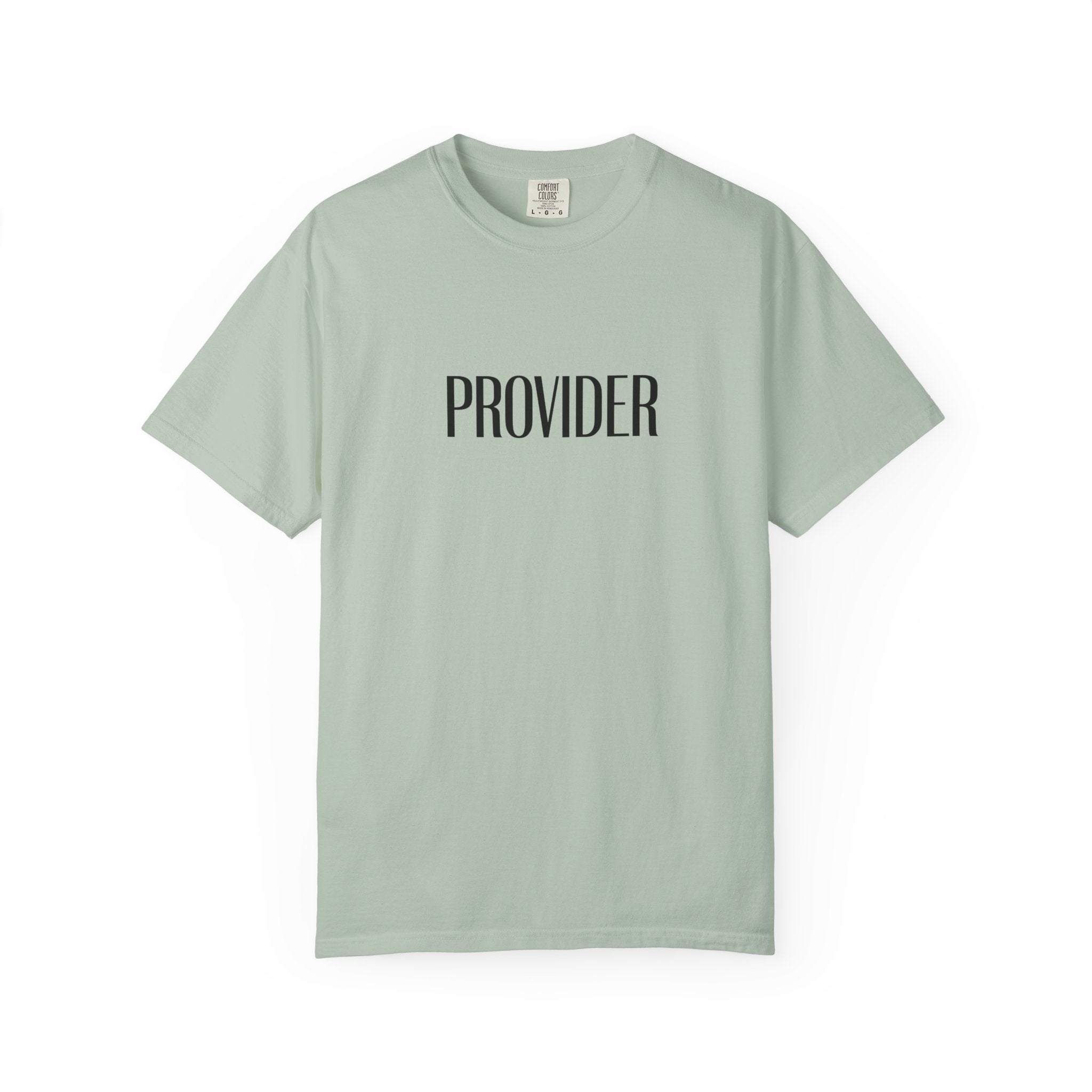 Provider Unisex Garment-Dyed T-shirt, Casual Tee