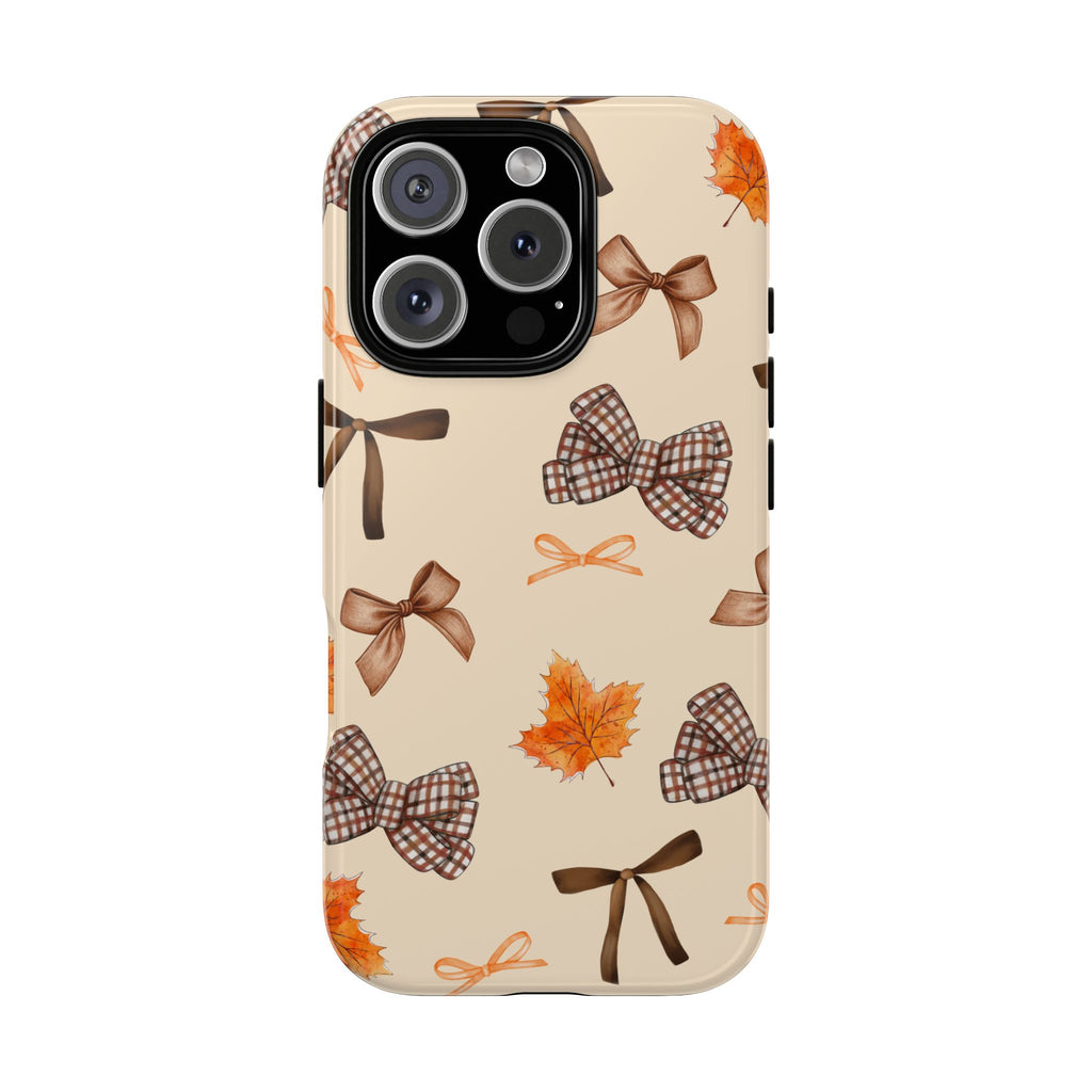 Autumn Bows Tough Phone Case