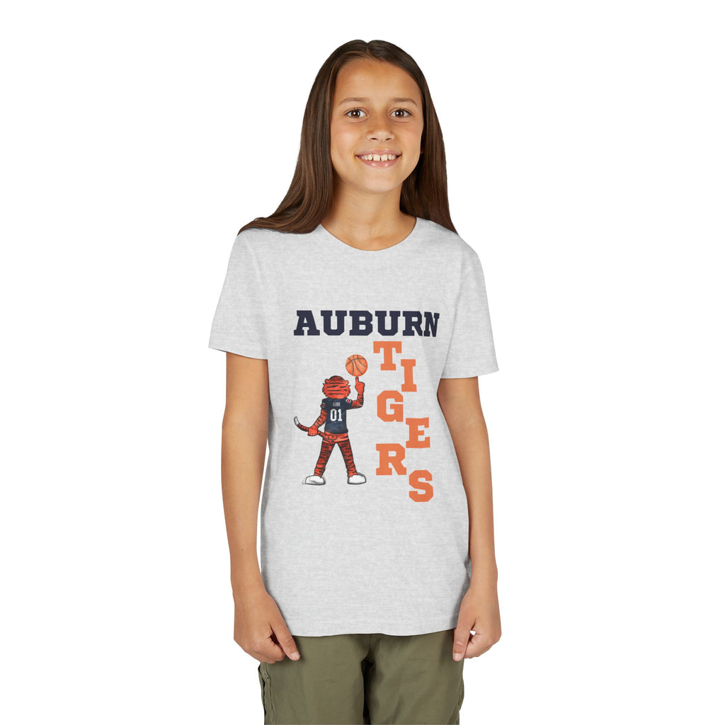 Auburn Tigers Youth Basketball Tee