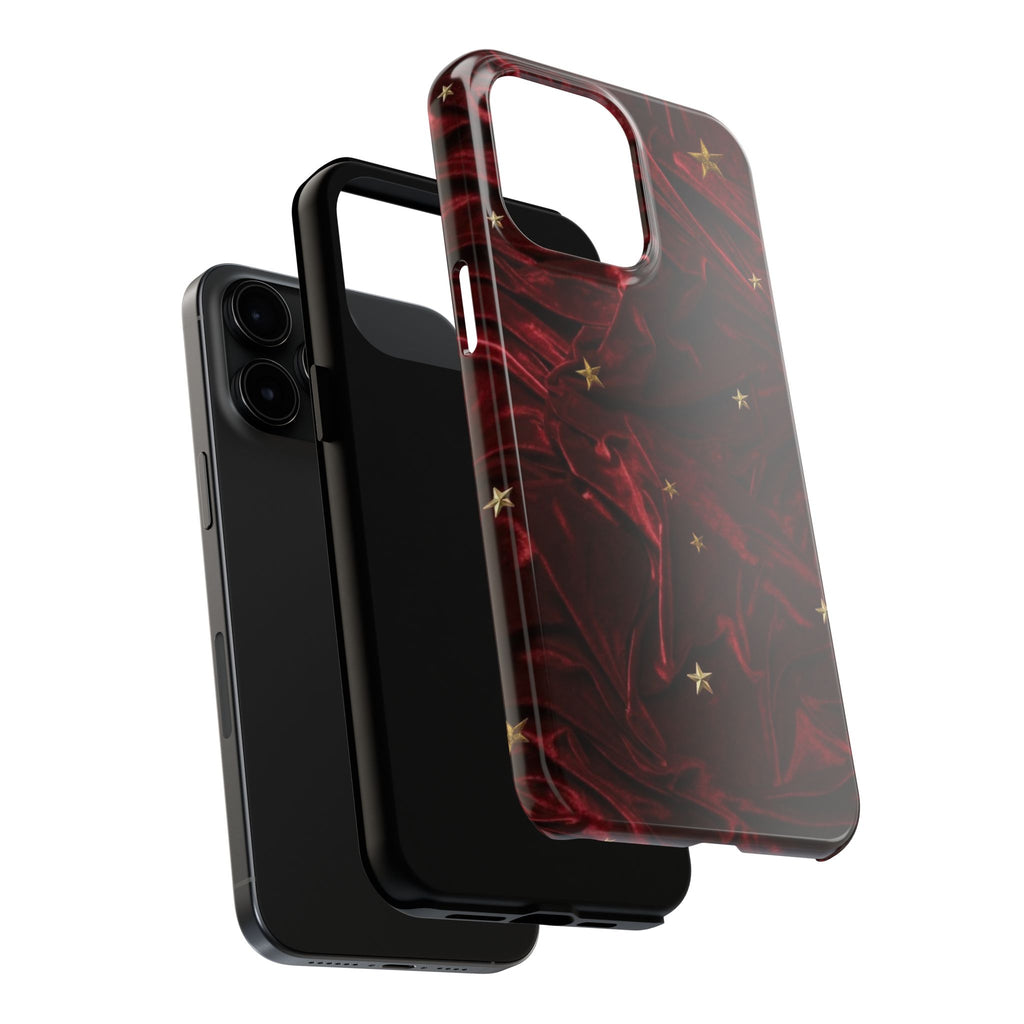 Holiday Velvet Star Tough Phone Case