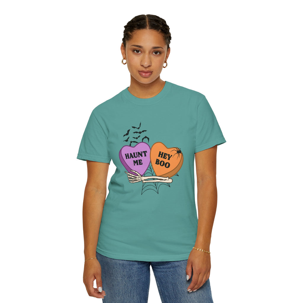 Comfort Color Halloween Candy Heart T-Shirt