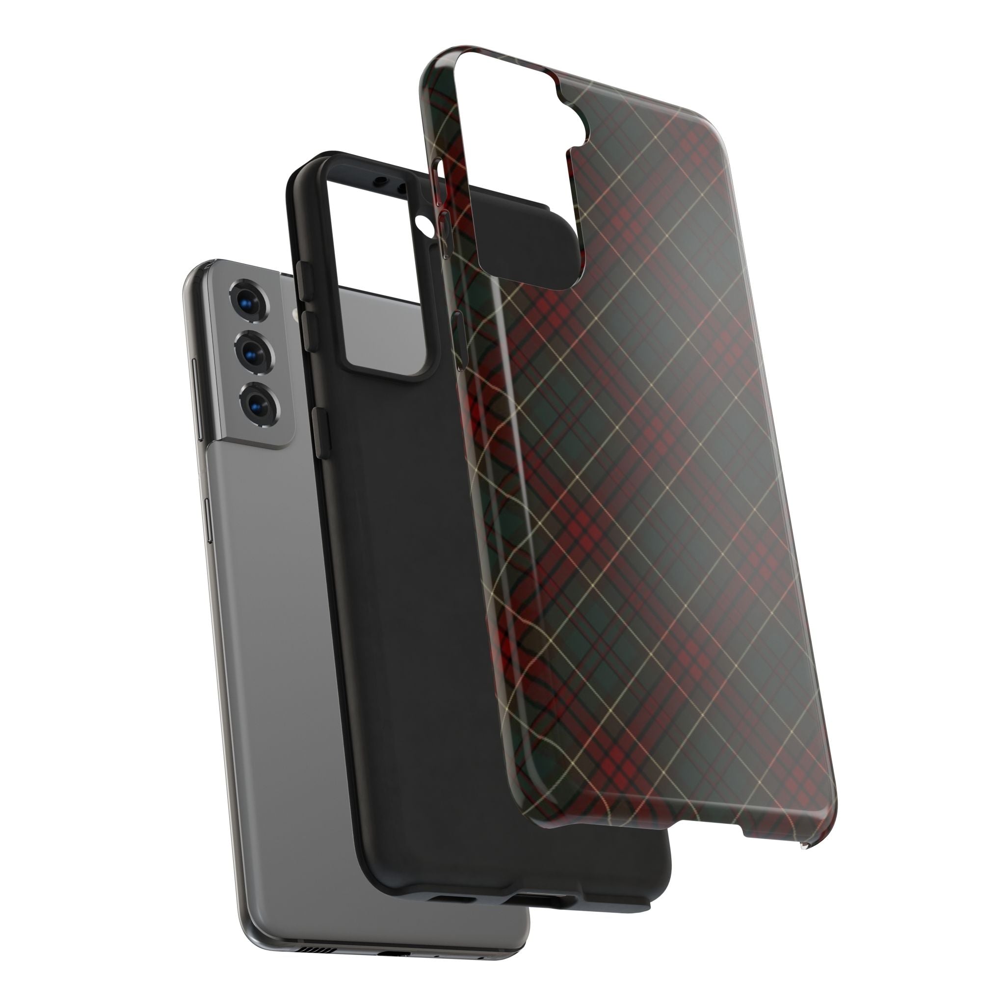 Christmas Plaid Pattern Tough Phone Case