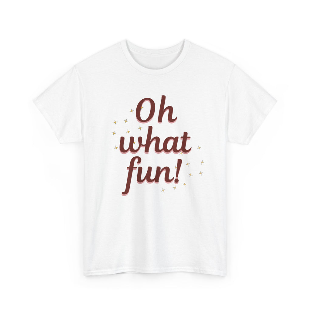 Oh What Fun Tee — Holiday Graphic Christmas T-Shirt