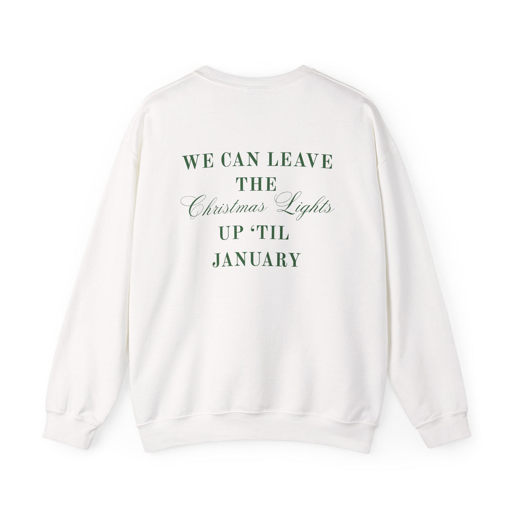 Swiftie Christmas Lights Sweatshirt