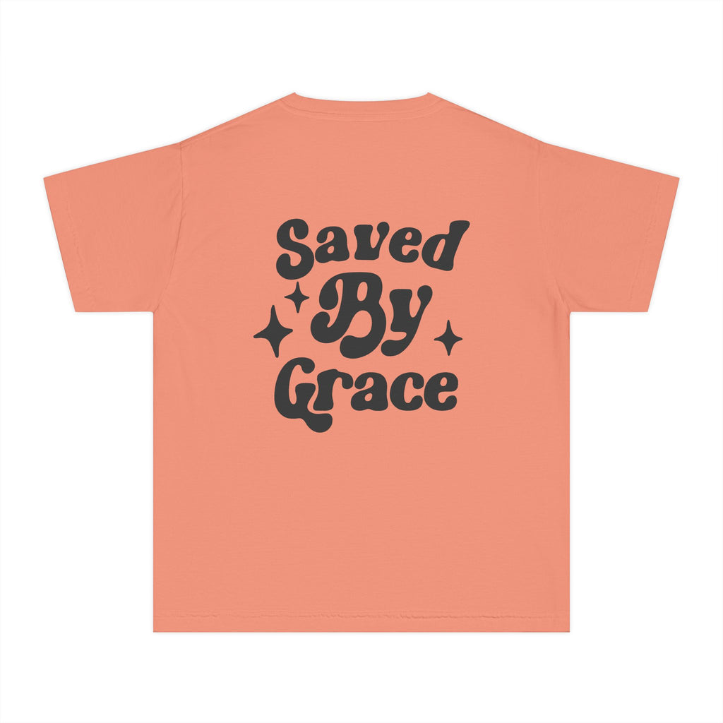 Youth Saved By Grace Tee - Midweight T-Shirt for Kids