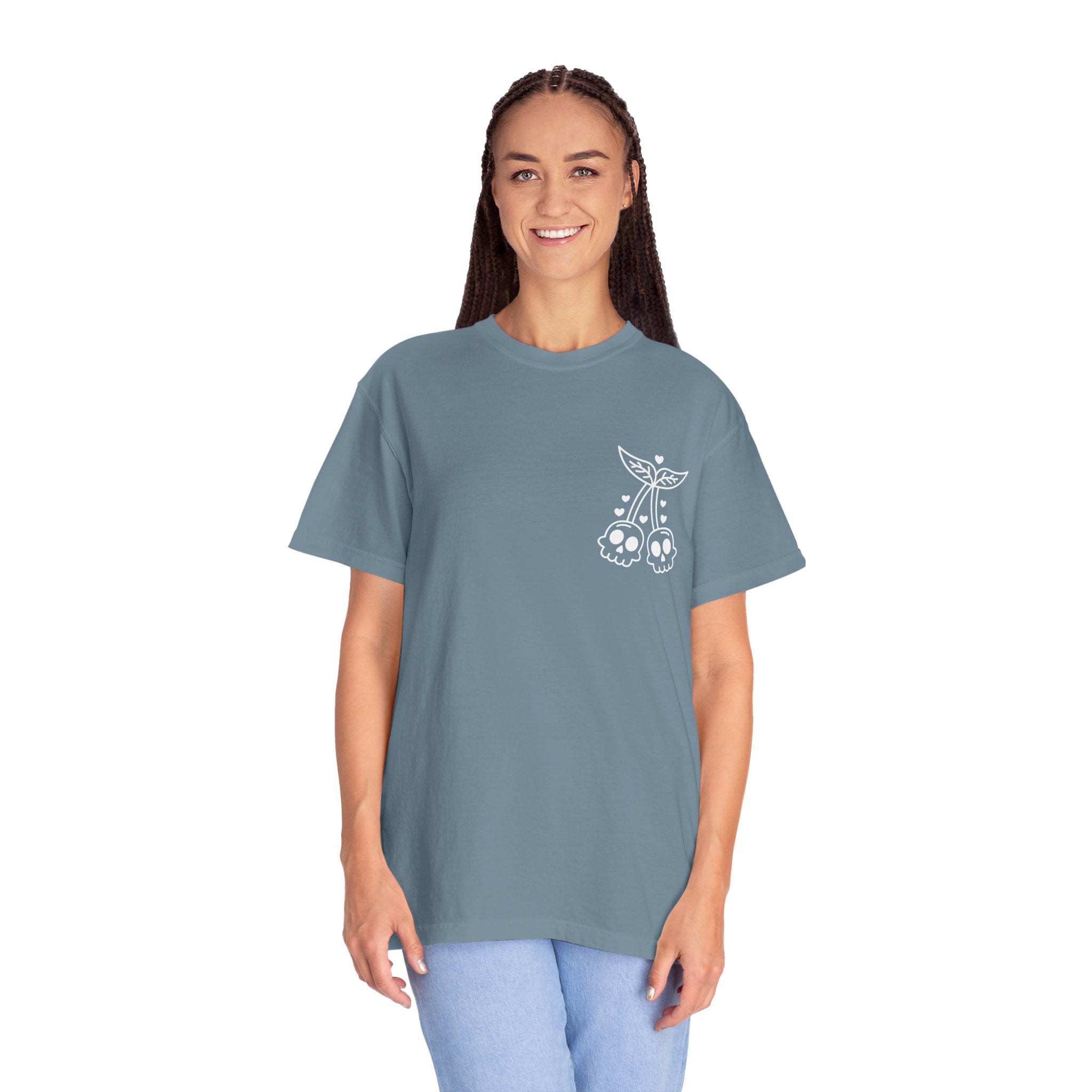 Spooky Cherry Skull T-Shirt